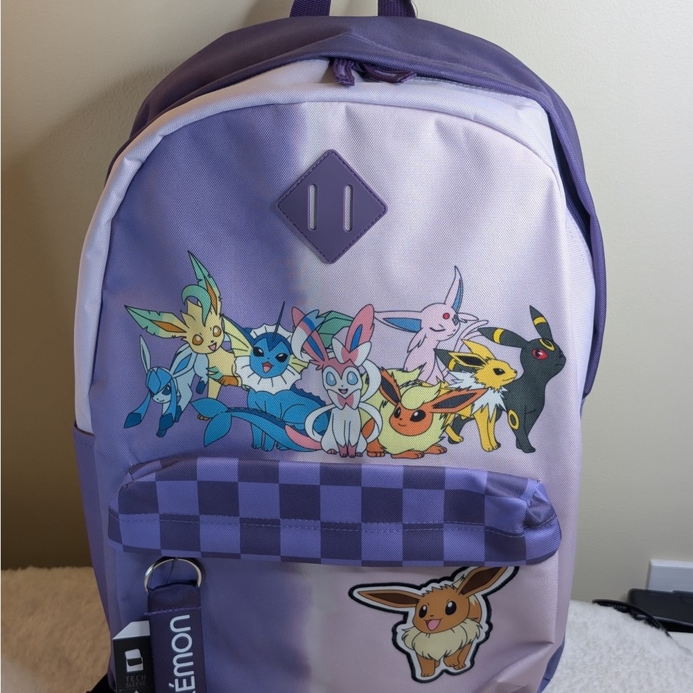 Bioworld Pokemon Eeveelutions Wash Backpack